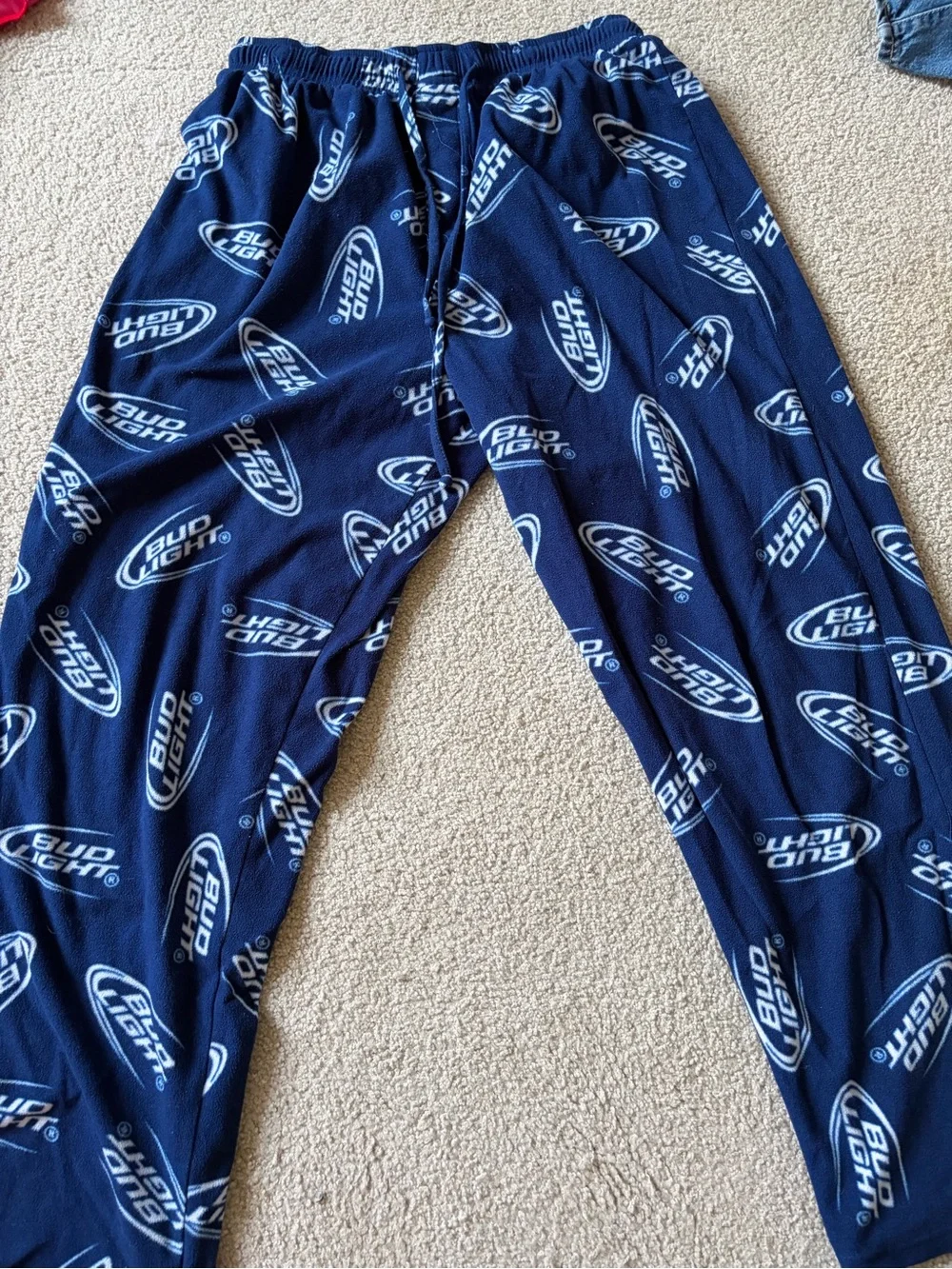 Bud Light Logo Men’s Navy Lounge Joggers